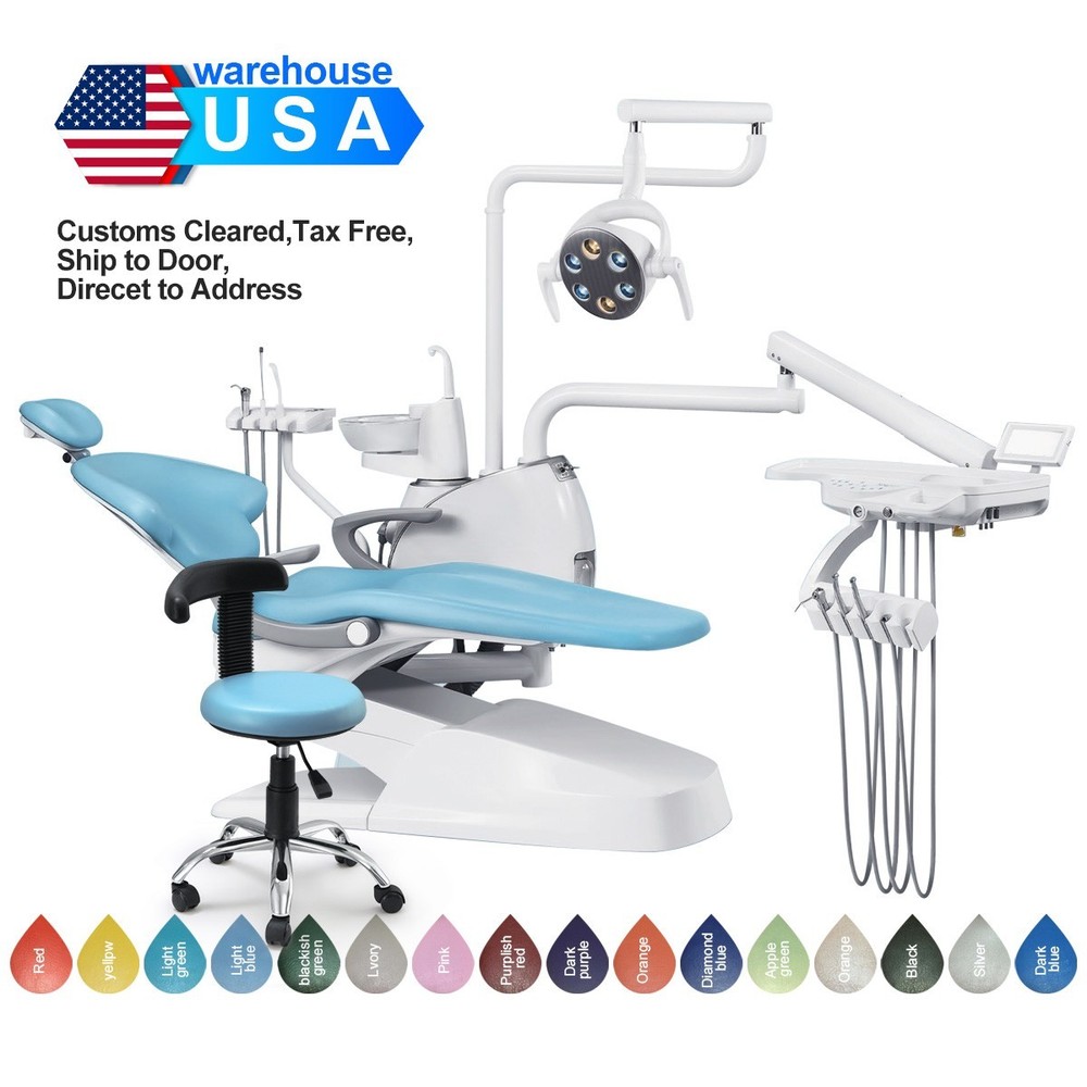 Dental Unit Chair Computer Controlled DC Motor/Portable Dental Delivery Unit