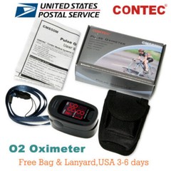 Finger Pulse Oximeter SPO2 Sensor Pulse Heart Rate Blood Oxygen O2 measure FDA