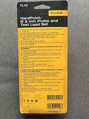 🇺🇸Genuine Fluke TL75 Hard Point 2mm Probe & Test Lead Set Don’t Be Fooled🇺🇸