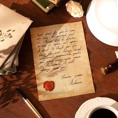 Joyberg 70PCS Vintage Paper 8.5 x 11 in Parchment paper for Writing Letter writi
