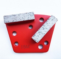 New 16/20 Grit Medium Bond Trapezoid HTC Grinding Disc/Plate/Shoe-Premium Grade