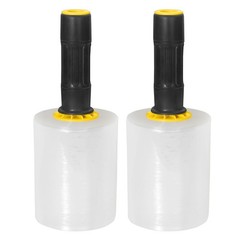 Excell Mini Stretch Wrap Dispenser 1.5″ Core w/ Brake, Handheld for Packaging