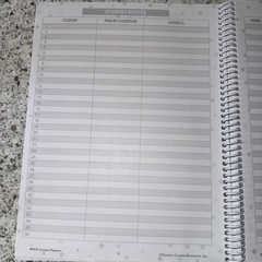 Pastel Pop Lesson Planner 8.5 inches X 11 inches