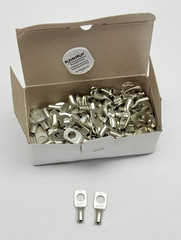BOX OF 100, KLAUKE 3R10 TUBULAR CABLE-LUGS, TINNED, 16QMM M10