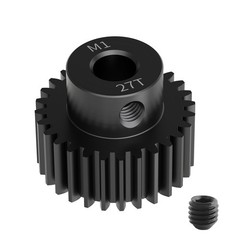 M1 27T Pinion Motor Gear 5mm Shaft Hole Hardened Carbon Steel RC Car Upgrade