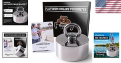 Powerful 2000lb N52 Fishing Magnet – Perfect for Underwater Salvage Adventures