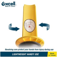 Excell Mini Stretch Wrap Dispenser 1.5″ Core w/ Brake, Handheld for Packaging