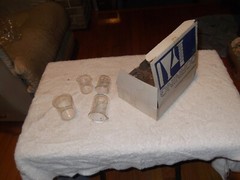 15 Beakers Chemistry 100 & 50 ml lot laboratory glass