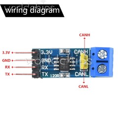 5Pieces SN65HVD230 VP230 Driver Module CAN Transceiver Communication Module