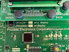 Process Electronics OR34300-01 Microprocessor Control Board w/ Display
