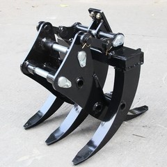 Mini Excavator Grapple Attachment – Heavy Duty Log & Brush Grabber for 0.8-1.5 T