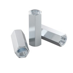 Hex Connection Nuts Hexagon Connector Connecting Rod Bar Stud Long Nut M4 ~ M24