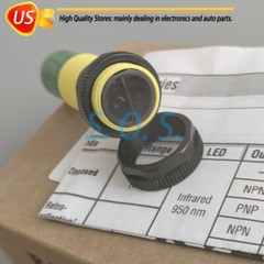 For Banner S18SN6FF50Q 30867 Range:50mm 10-30VDC NPN Photoelectric Switch Sensor