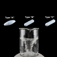 PTFE Magnetic Stirrer Mixer Stir Bars Length 4-100mm A/B/C 3 TYPES available