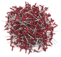 250 3/16″ Large Head Red Painted Aluminum Pop Rivets #2304