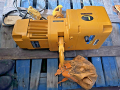 Harrington ER020L 2 Ton 4000LB Electric Chain Hoist 230/460V 3Ph 14 FPM