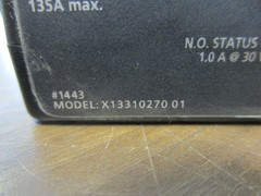 Trane Current Sensing Switch X1331027 01 135A Sensed Output: 1.0A@20VAC/DC Used