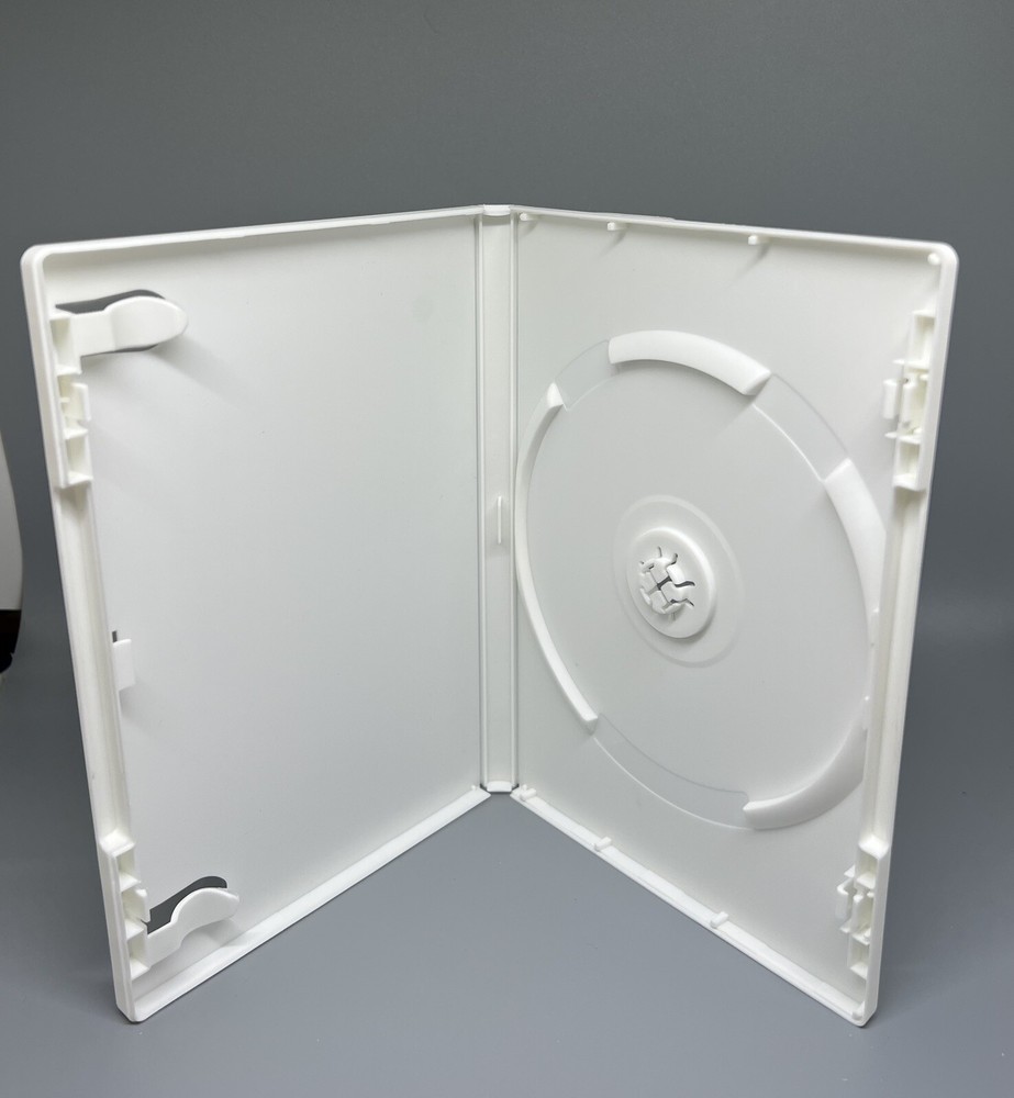 3 PCS RARE TOP QUALITY VIVA 14MM SINGLE DVD CASE, WHITE, MADE IN US, VIVA-PSD20