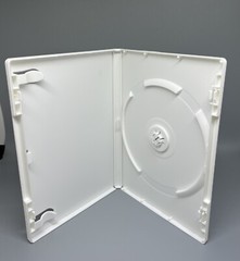 3 PCS RARE TOP QUALITY VIVA 14MM SINGLE DVD CASE, WHITE, MADE IN US, VIVA-PSD20