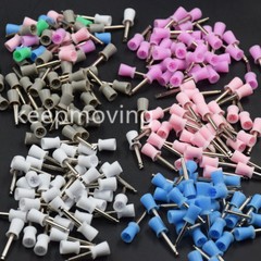 100/500/1000 Pcs Dental Rubber Latch Polisher Polishing Prophy Cup Bowl Brushes