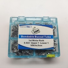 10Boxes Dental Buccal Tubes 1st Roth 022 U1/L1 Mesh Base With Mark 50sets/box