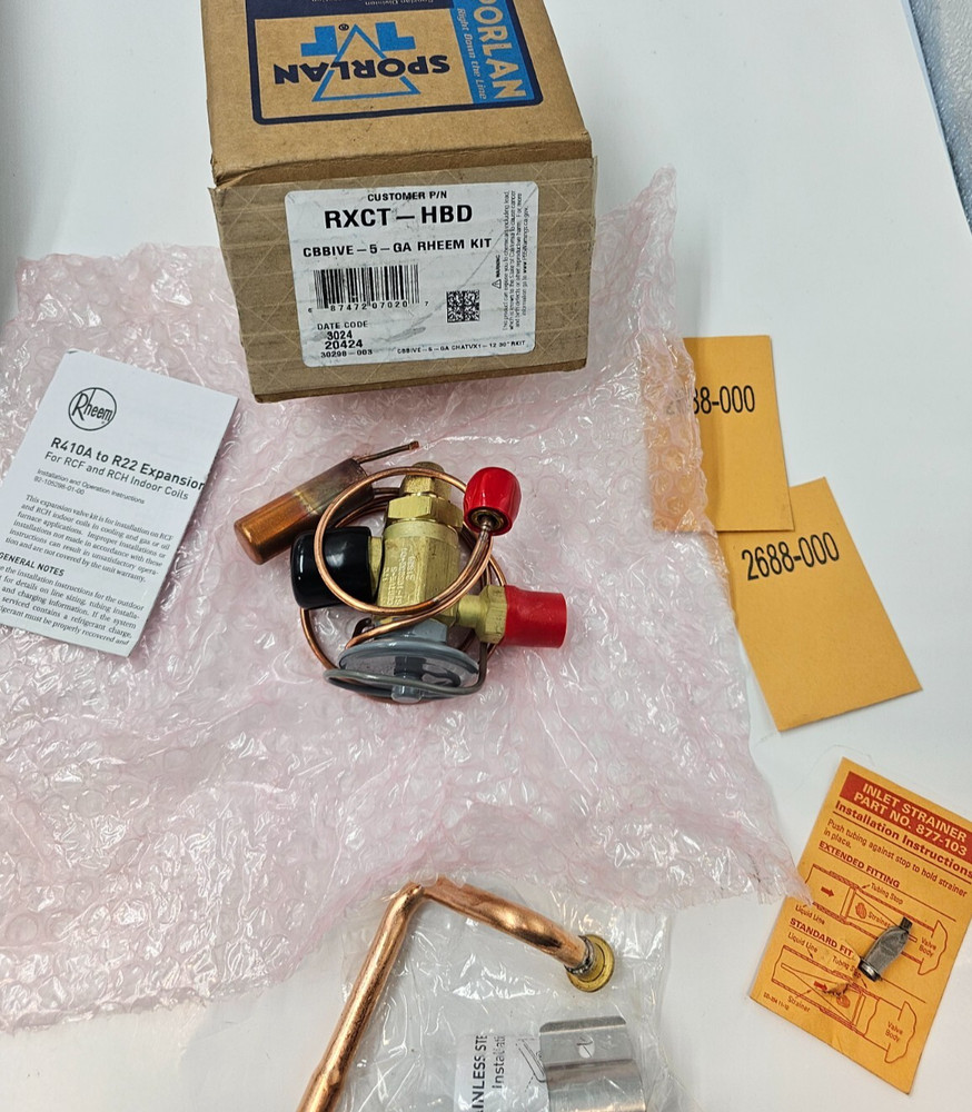 Rheem RXCT-HBD Expansion Valve Conversion CBBIVE-5-GA For Rheem HVAC equipment