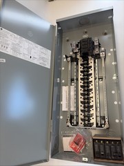 GE 150 Amp Main Breaker Outdoor Load Center TM3215R64K Value Pack W/ 4 Breakers