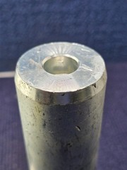 Vermeer 163737788 Steel Infeed Roller Arm Pin 7/8″ Diameter x 7-1/4″ Length