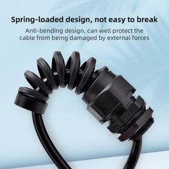 Strain Relief Cord Connector, 2 Pack NPT 3/4″ Waterproof Cable Gland Cord Grip