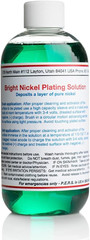 Bright Nickel Plating Solution Electroplating Hard High Gloss Metal Finish