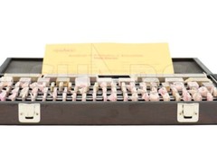SHARS 81 PC GRADE B SQUARE STEEL GAGE BLOCK SET W/ USA NIST CERT NEW L}