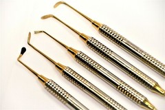German 5 Pcs Sinus Lift Instruments Set Kit Implant Dental Dentistry Cassette