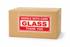Shipping Labels- 3X5 Delicate Instruments 500 labels per roll, 1-16 Rolls