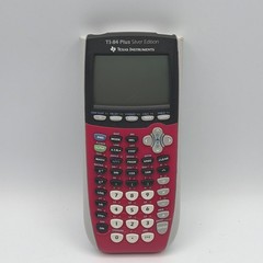 Working TI-84 Plus Silver Edition Pink Graphing Calculator Tested