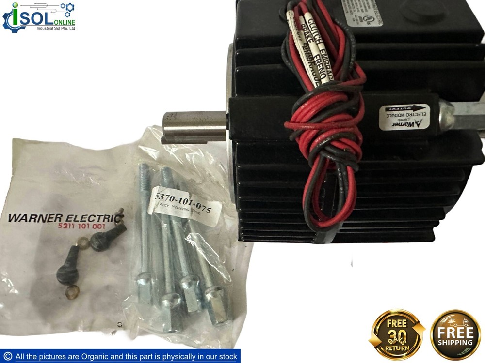 Warner Electric UM-180-2030 Gen2 UniModule Clutch / Brake 5370-273-228 30 ft-lb