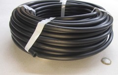 HDPE Tubing .375″ (3/8) OD x .250″ ID (1/4″) x 100 Ft Coil Black