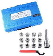 Professional ER-32 Collet Set – 12 Collets & R8 Holder for Drilling & Milling