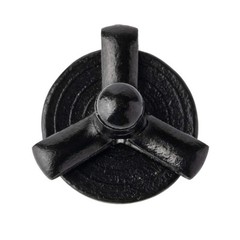 50pcs 3/16″ x 1″ Large Head Tri-Fold Exploding Aluminum Pop Rivets (Black)
