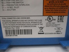 HONEYWELL RM7840L1018 F/W 5029 120VAC 9.8A REV. C NSMP