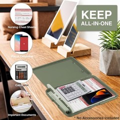 Contemporary Storage Clipboard with Pen Holder – Perfect for School & Office