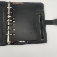Franklin Covey Brown Full-Grain Leather Planner Organizer 34997 .118