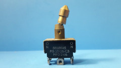 Toggle Switch , 8858K45, ON None ON DPDT Locking Lever Screw, CUTLER-HAMMER