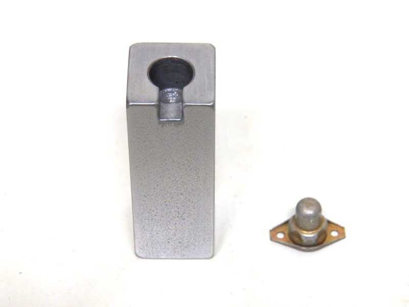 12 Oz Steel 1/2″ Dome Nut Plate Bucking Bar W/ Cleco Clearance Aviation (4-3-5)