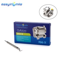 Dental Orthodontic Self-ligating Brackets Metal Braces ROTH/MBT 022 3/345Hook