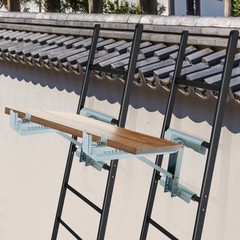 Pair of Heavy Duty Ladder Jacks 661lbs Capacity Scaffolding Bracket 2 Pcs US