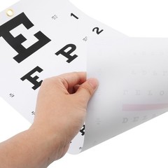 Eye Testing Charts for Visual Acuity Measurement and Eye Examinations