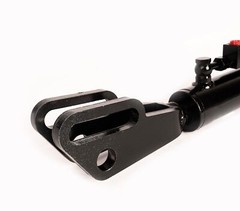 Hydraulic Side Link Cylinder with with 2 hoses (Length Selectable)