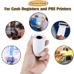50 Rolls 2 1/4″ x 50′ Cash Register Credit Card Thermal Papers POS Receipt Blank
