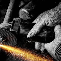 1 Pair Metal Mesh Butcher Anti-cut Glove Stab Resistant Safety Gloves Kitchen