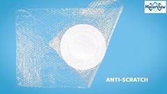 Heavy Duty Bubble Wrap Roll 12 Inch x 72 Feet 2 Pack Perforated Fragile Stickers